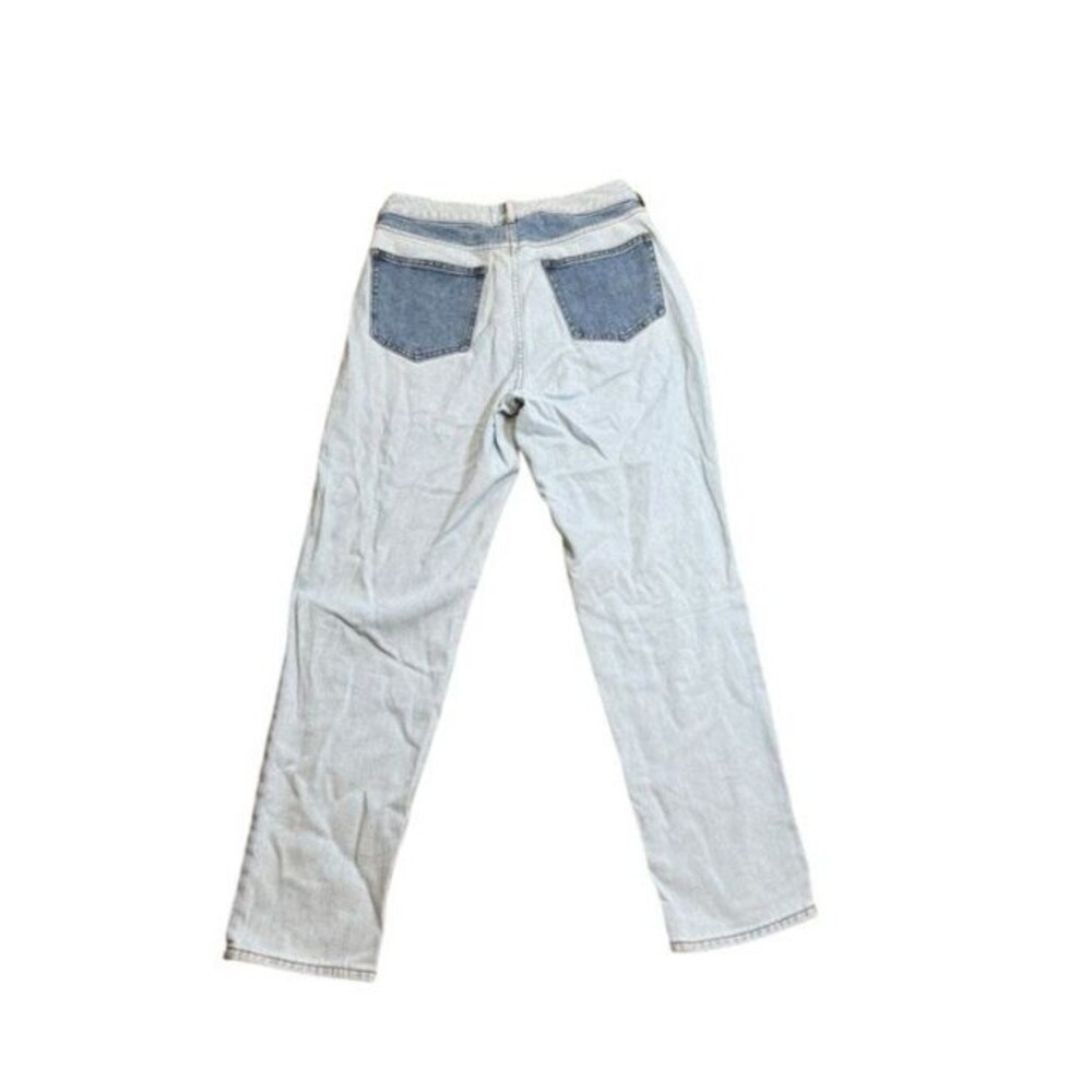 Pacsun Eco Hopper Patchwork Mom Jeans Colorblock High Rise Women's Size 27 Y2K - Picture 2 of 8